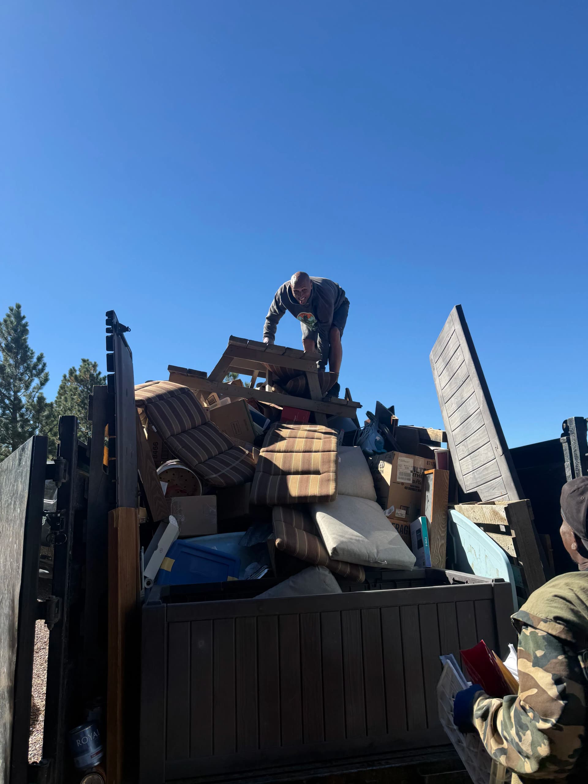 Fall Cleanouts Are in Full Swing and the Truck Proves It image