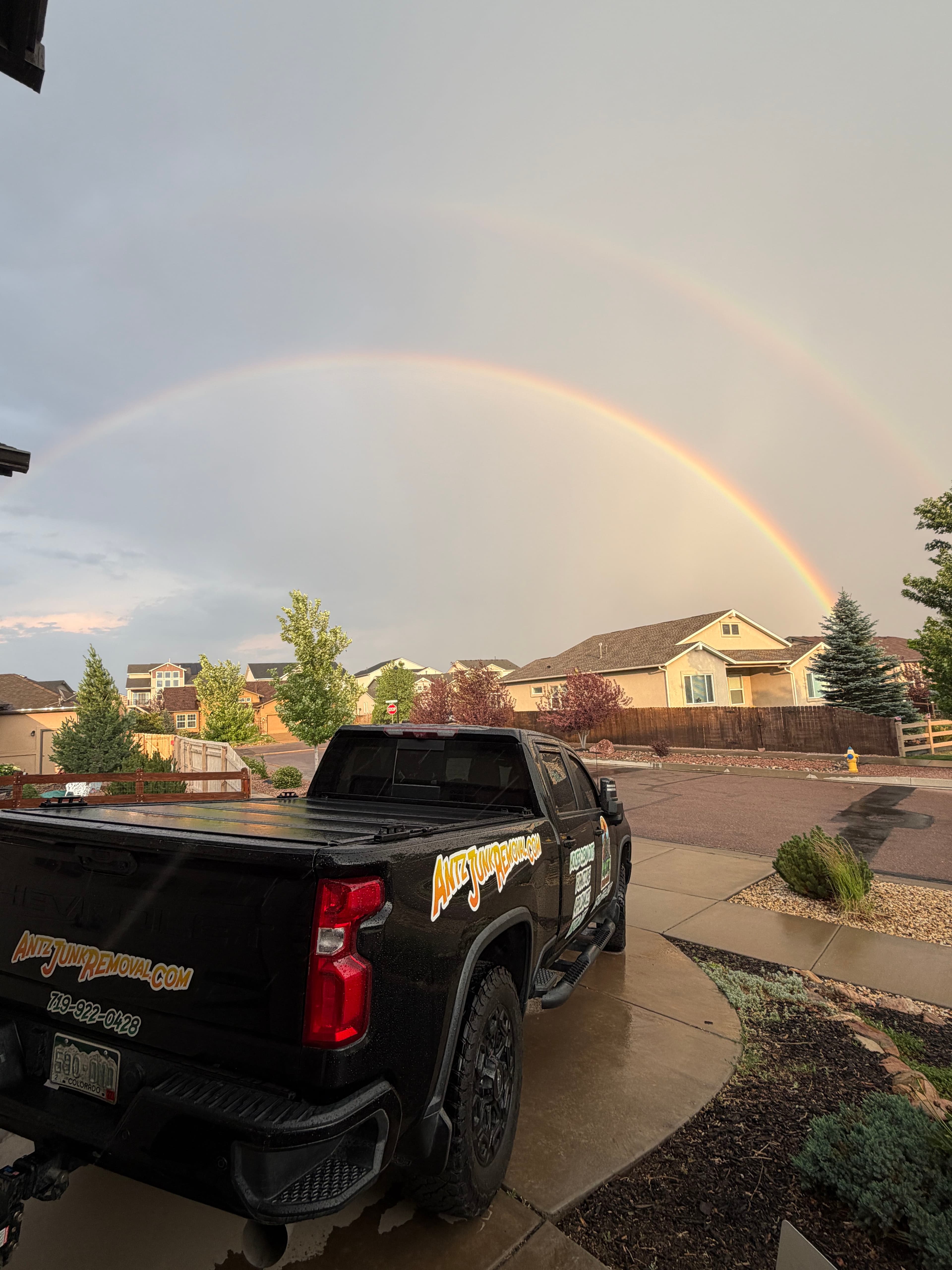 Project Rain, Rainbows, and Junk Removal Done Right image