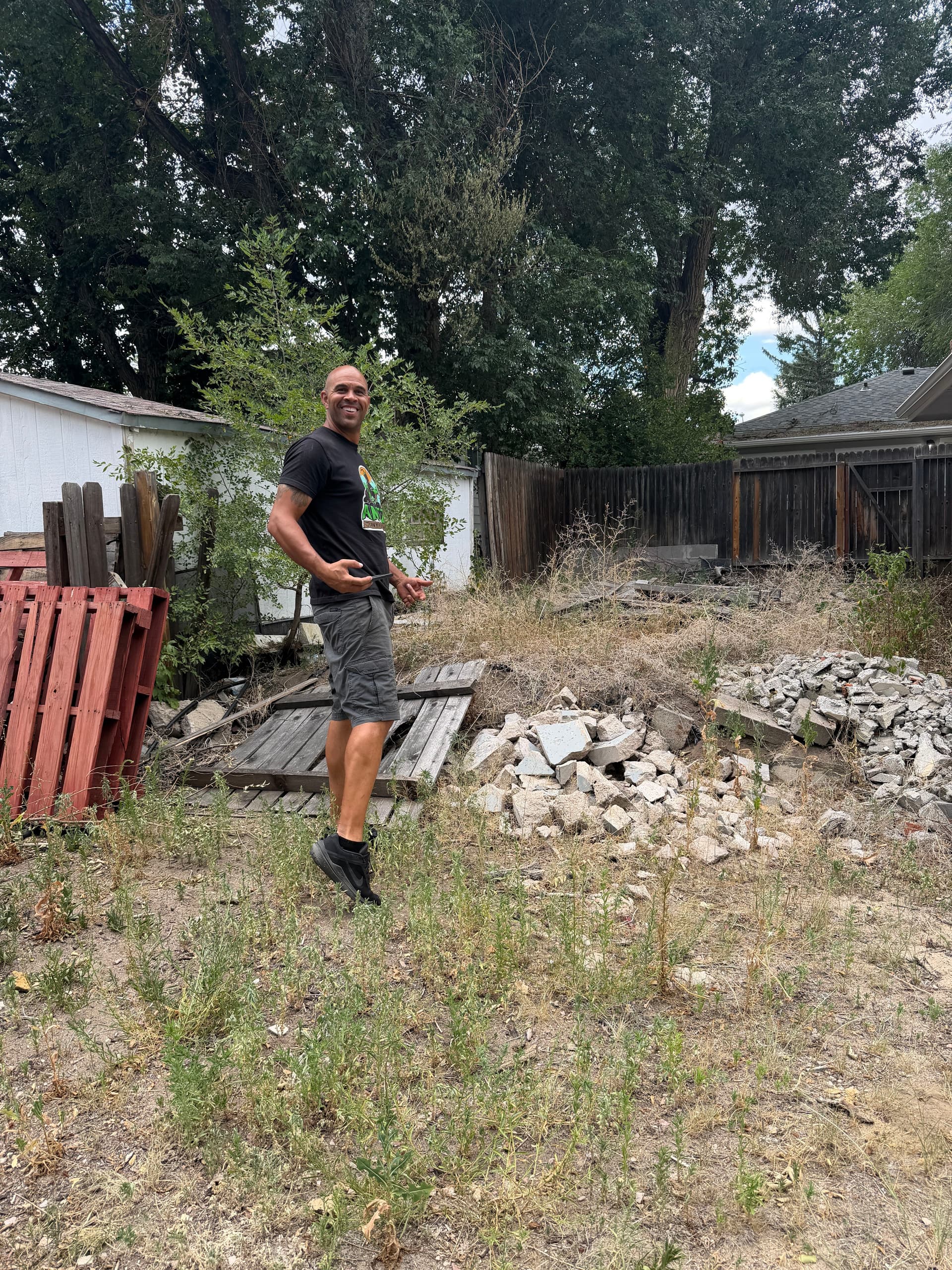When Your Yard Looks Like a Demo Site, We Show Up image