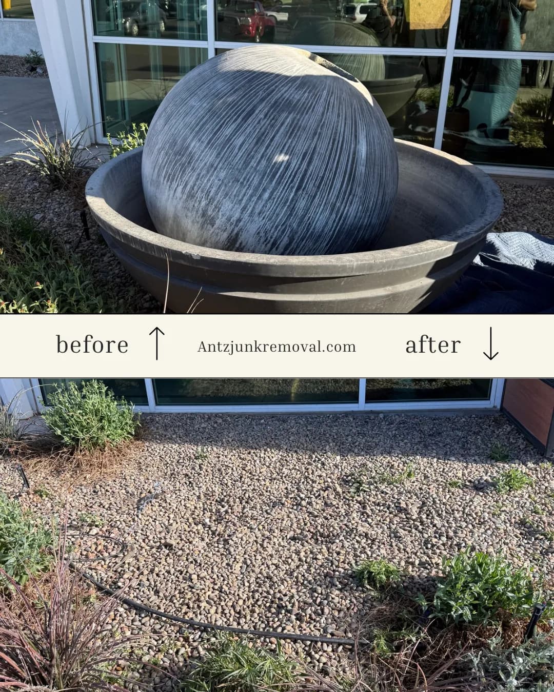 Heavy Water Feature Removed and the Space Opened Right Up image