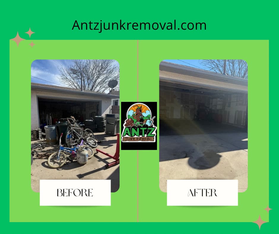 Project Garage Clutter Busting by Antz Junk Removal image