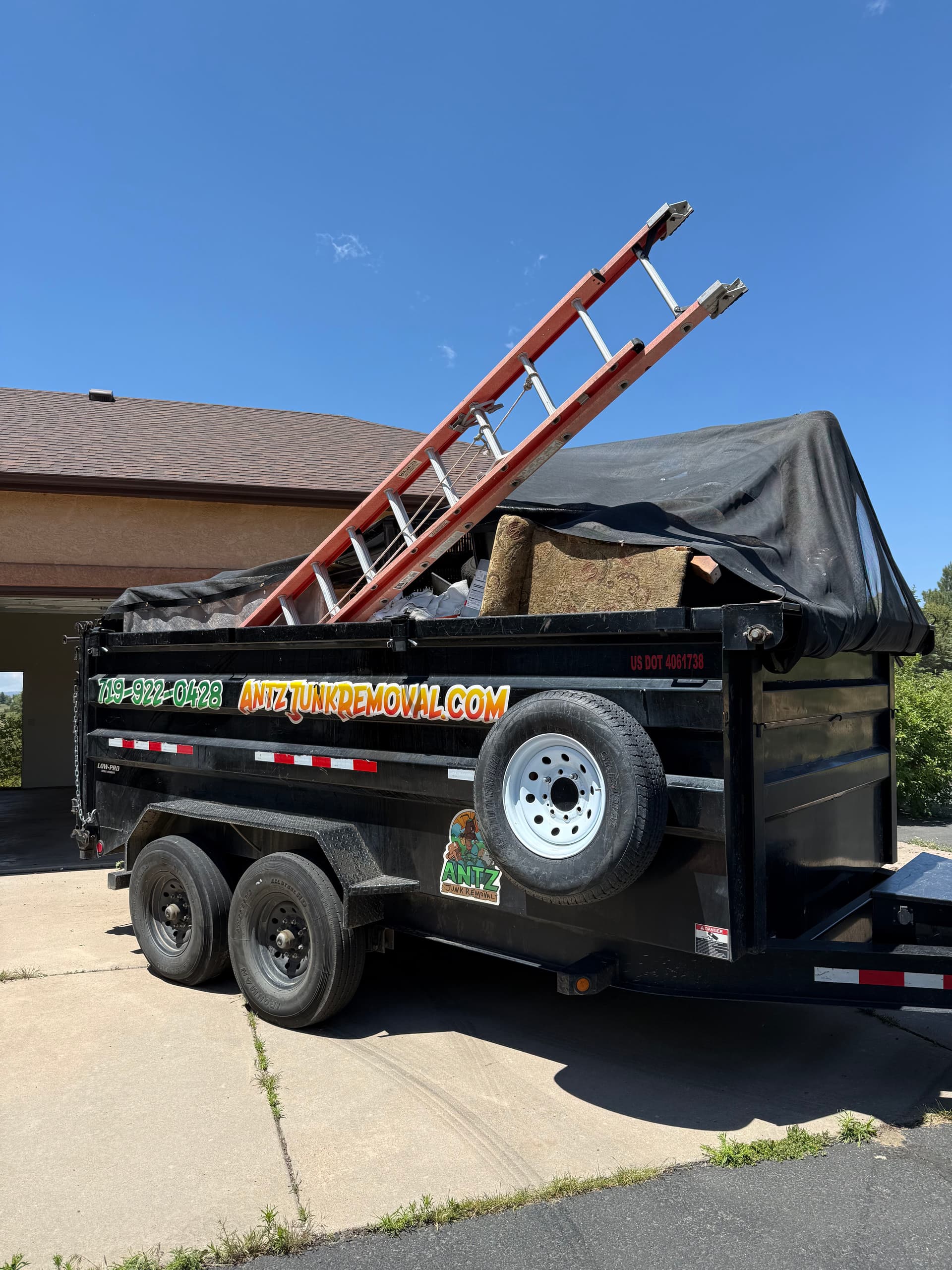 Loaded Up and Ready to Haul Your Junk Away image