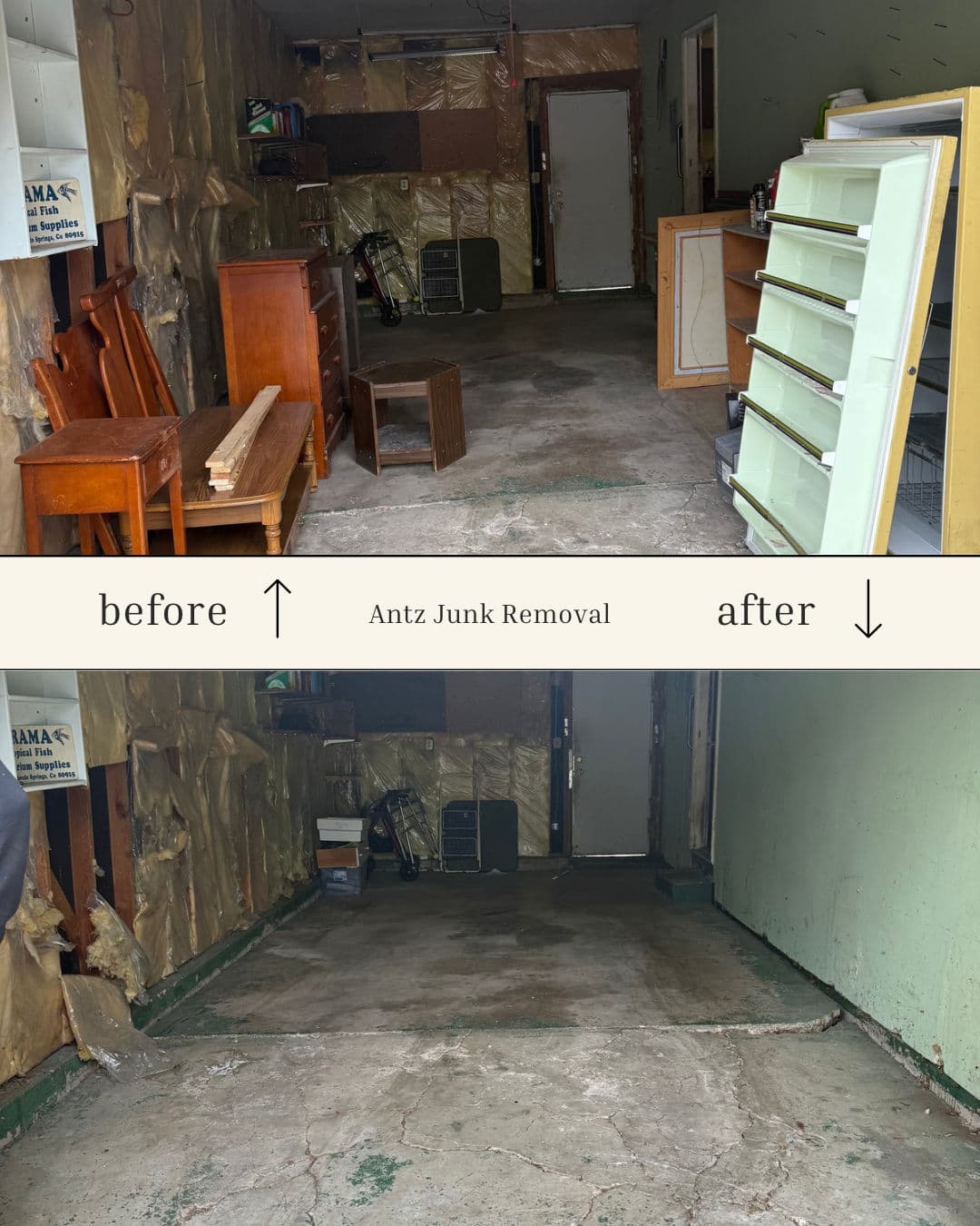 Garage Cleanout That Actually Cleared the Whole Space image
