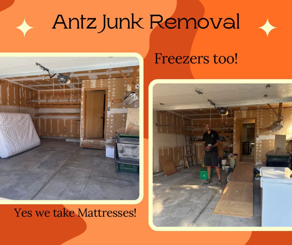 Declutter with Mattress and Freezer Removal image