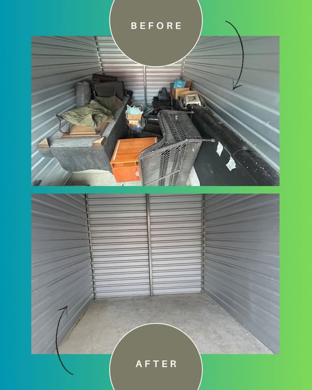 Project Effortless Storage Unit Transformation by Antz Junk Removal image