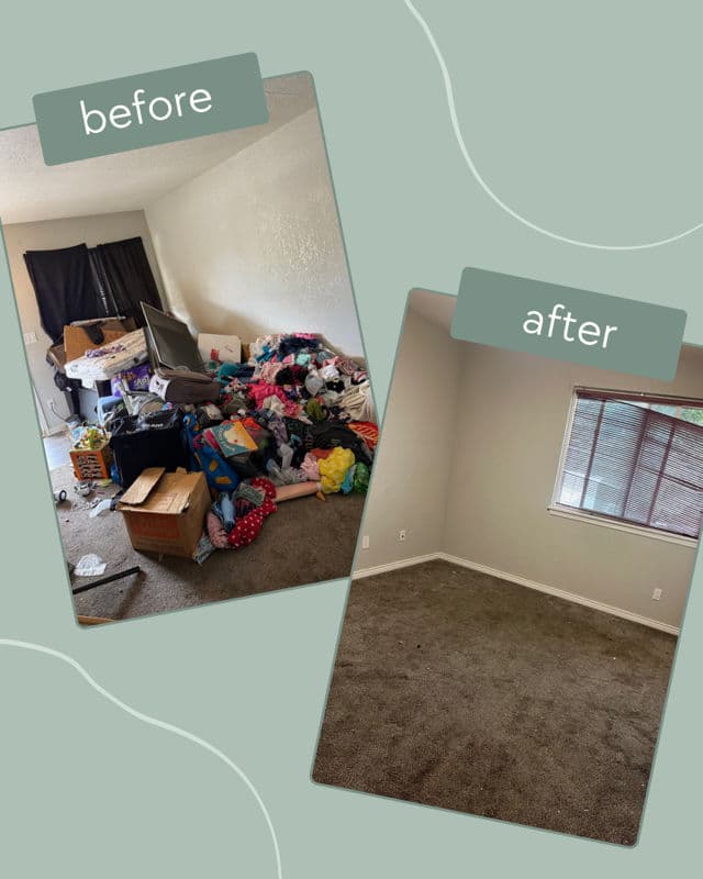 Room Makeover with Antz Junk Removal