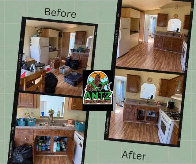 Clutter-free Kitchen Transformation in Progress