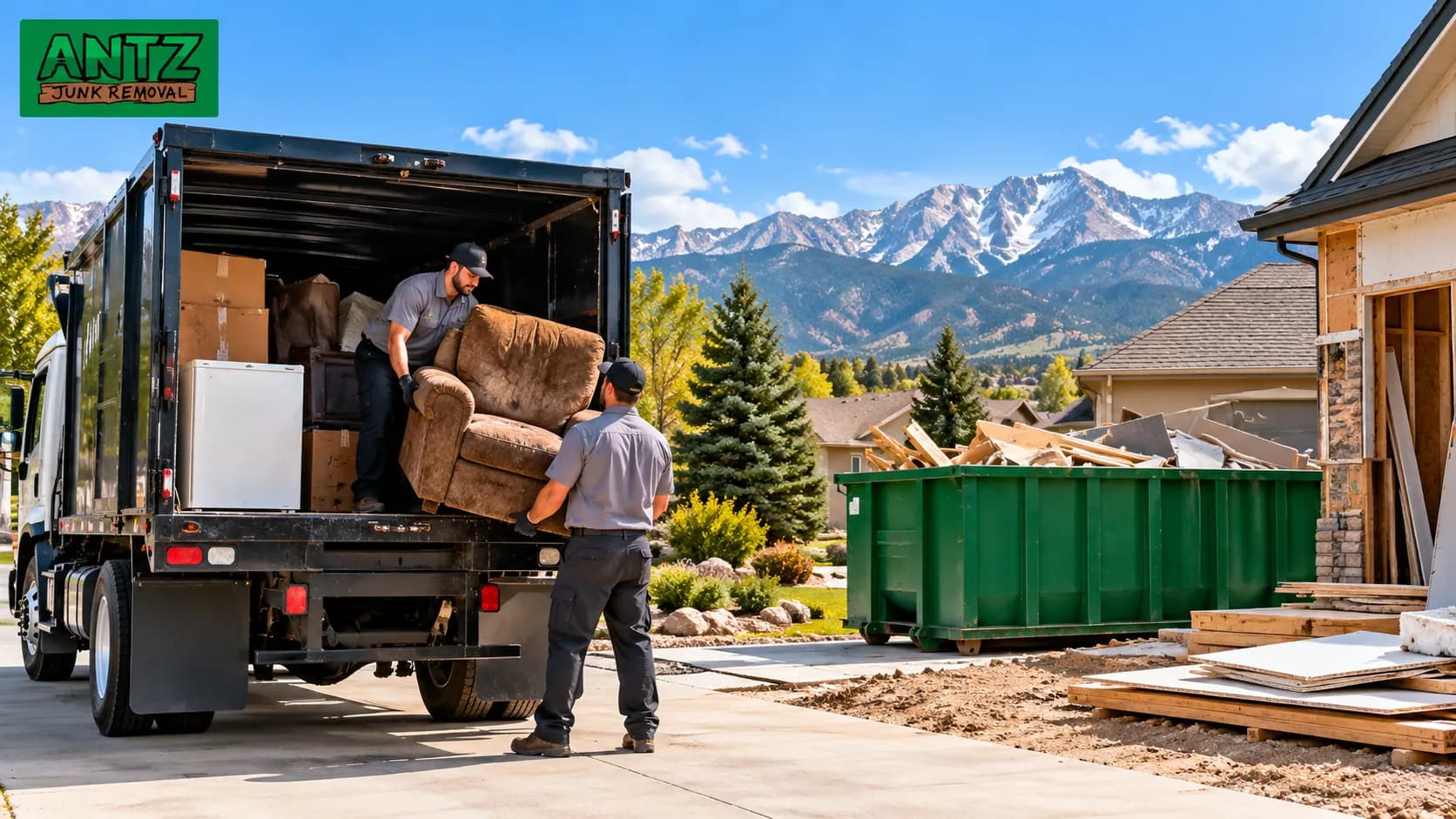 Blog post Junk Removal vs Dumpster Rental: Which Is Better in Colorado Springs? image